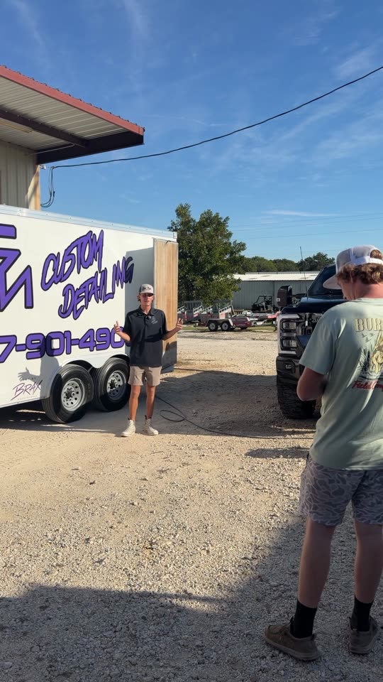Behind the scenes on a FiveM Custom Detailing ad shoot